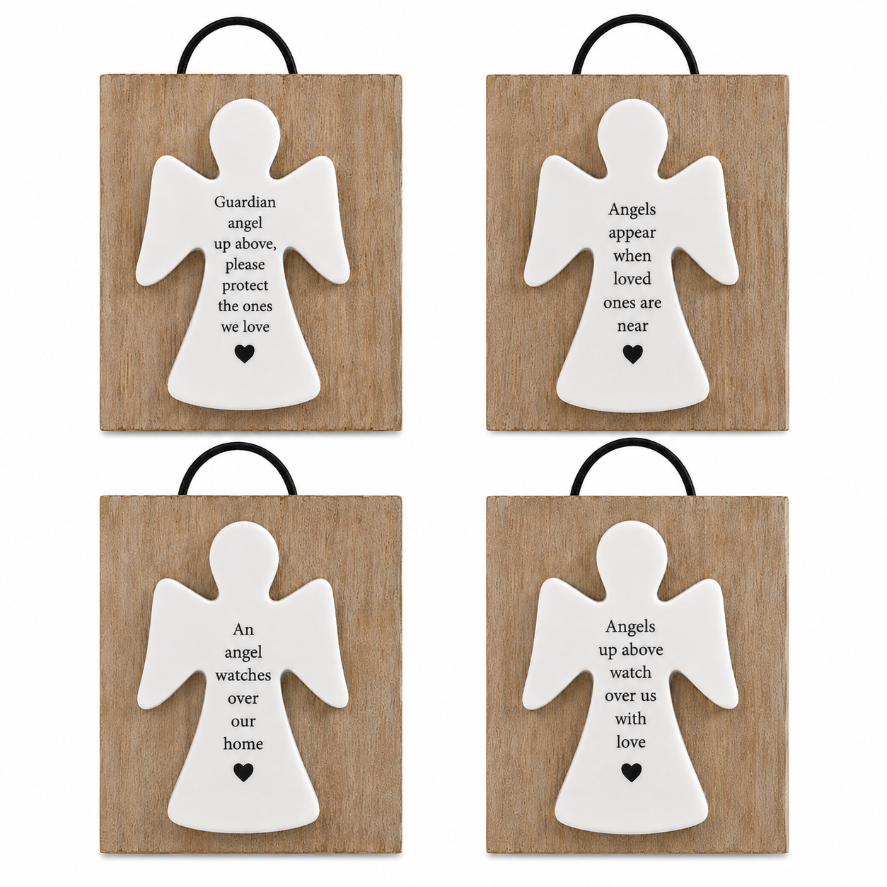 Guardian Angel Hanging Plaque (6cm)