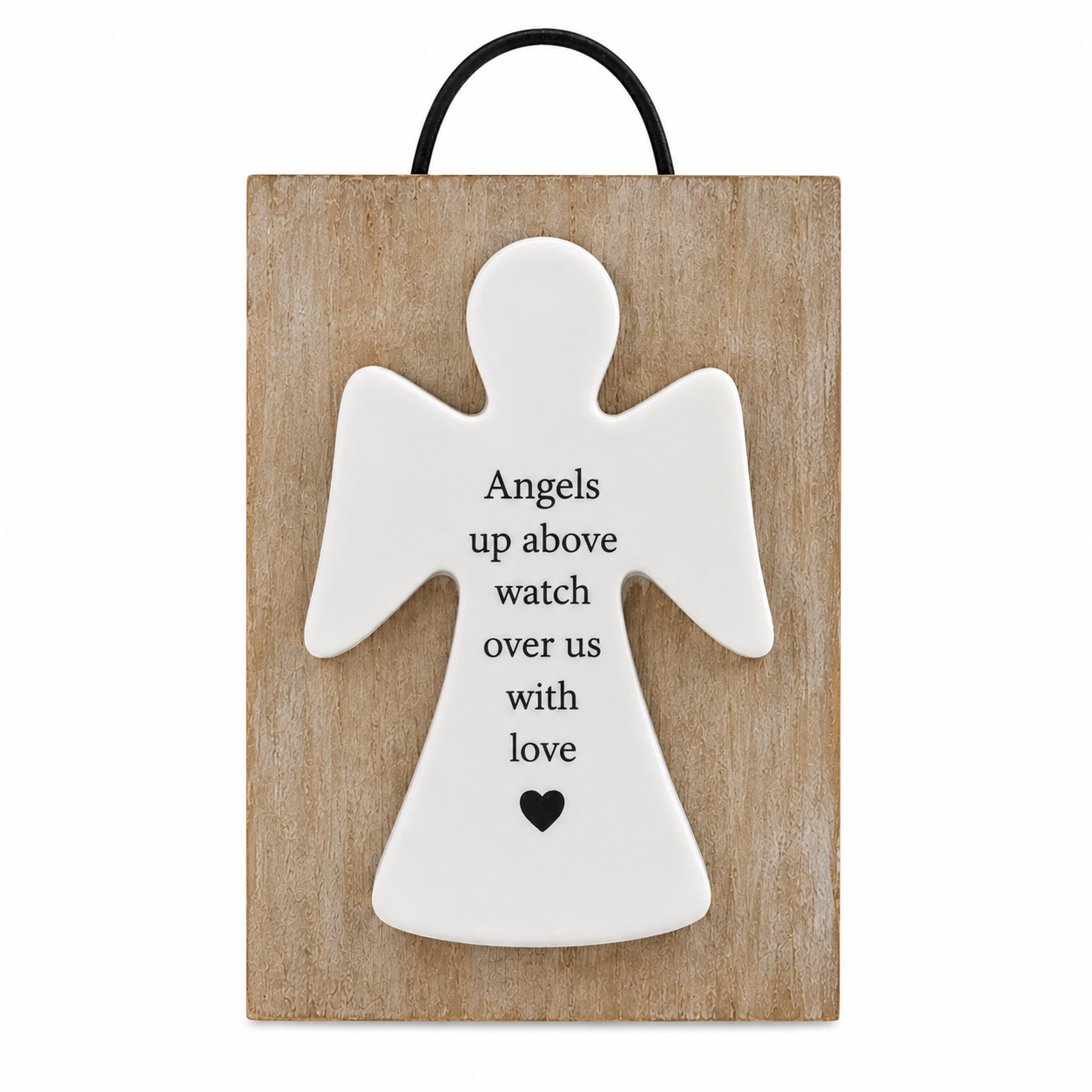 Guardian Angel Hanging Plaque (6cm)