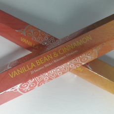 Vanilla Bean & Cinnamon Incense Sticks